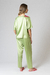 Pijama Longo Classic Matcha - Mari M.