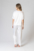 Pijama Longo Classic Off White - Mari M.