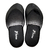 Chinelo Matelasse Feminino em Couro Black - Mari M.