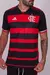 Camisa Flamengo I 24/25 - Torcedor Adidas Masculina - Preta e vermelha