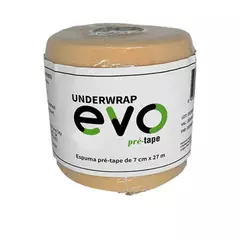 Evo Tape Underwrap Espuma Pré Tape 7cm x 27m – Bege