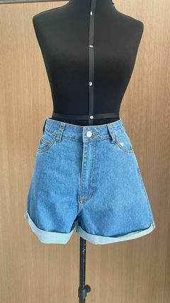 Shorts jeans cintura alta