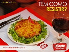 Batata suiça premium costela desfiada com cebola caramelizada - loja online