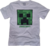 Camiseta Masculina tam.10 estampada minecraft