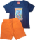 conjunto masculino estampado tam.1 infantil