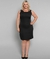 Vestido Social | Sem Mangas | Plus Size | Tubinho | Preto | Two Way - comprar online