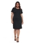 Vestido Social | Com Mangas | Plus Size | Tubinho | Preto | Two Way - comprar online