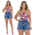 Bermuda Feminina Jeans: Toque Vintage Original - loja online