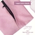 Capa de Almofada Lisa Luxo em Suede Veludo Premium - Cor Rosa Bebê - 40x40 Com Zíper para Decoração - Felite Home