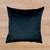 Imagem do Capa de Almofada Luxo em Suede Veludo Premium - Cor Preto - 40x40 Com Zíper para Decoração