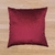 Imagem do Capa de Almofada Luxo em Suede Veludo Premium - Cor Vinho - 40x40 Com Zíper para Decoração