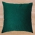 Imagem do Capa de Almofada Luxo em Suede Veludo Premium - Cor Verde Texturizado - 40x40 Com Zíper para Decoração