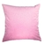 Capa de Almofada Lisa Luxo em Suede Veludo Premium - Cor Rosa Bebê - 40x40 Com Zíper para Decoração