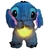 Boneco de Pelúcia Stitch com Respiração Som e Luz