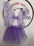 Set Tutu + Alas Violeta - comprar online