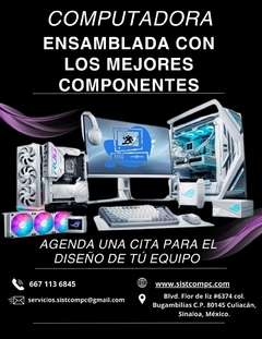 Consulta para el diseño de tu computadora personal, Agenda tu cita! ..... Precio de la primer consulta.