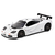 Miniatura McLaren F1 GTR 1995 Kinsmart 1/34 Metal e Fricção Branca