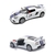 Miniatura Lótus Exige S 2012 Kinsmart 1:32 Metal e Fricção Branco faixa Azul