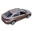 Miniatura Corolla Hybrid Toyota Real 1:43 Metal e Fricção Marron