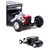 Miniatura Carrinho Hot Rod V8 Medida 12 cm Preto - MundoMIXCIF