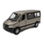 Miniatura Van Mercedes Sprinter 2015 Janela Welly 1/38 Metal e Fricção Dourado