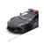 Imagem do Miniatura Corvette 2021 Kinsmart 1:36 Metal e Fricção Policia Cimento/Cinza