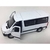 Miniatura Van Mercedes Sprinter 2015 Janela Welly 1/38 Metal e Fricção Branco - MundoMIXCIF