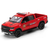 Miniatura Dodge RAM 1500 2019 Kinsmart 1/46 Metal e Fricção Bombeiro Vermelho