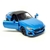 Miniatura BMW Z4 Kinsmart 1/34 Metal e Fricção Azul teto Preto