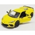 Miniatura Corvette 2021 Kinsmart 1:36 Metal e Fricção Amarelo - comprar online