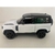 Miniatura Land Rover Defender 90 kinsmart 1/36 Metal e Fricção Branco