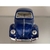 Miniatura Fusca 1967 Kinsmart 1/32 Metal e Fricção Azul/Branco