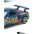 Miniatura Toyota MR2 2005 Street Figther Kinsmart 1:32 Metal e Fricção Azul na internet