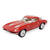 Miniatura Corvette Sting Ray 1963 Kinsmart 1/36 Metal e Fricção Vermelho.