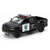 Miniatura Dodge RAM 1500 2019 Kinsmart 1/46 Metal e Fricção Preta Police