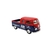 Miniatura kombi 1963 Vermelho Azul cabine dupla de serviço 1/34 - comprar online