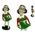 Boneca Estatua Chiquinha Turma do Chaves Decoração 17 cm de Resina - loja online