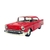 Miniatura Chevrolet Bel Air 1957 kinsmart 1/40 Metal e Fricção Vermelho