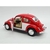 Imagem do Miniatura Fusca 1967 Kinsmart 1/32 Metal e Fricção Vermelho/Branco