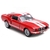 Miniatura Shelby GT 500 1967 Kinsmart 1:38 Metal e Fricção Vermelho