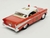 Miniatura Chevrolet Bel Air 1957 Kinsmart 1/40 Metal e Fricção Vermelho Bombeiro na internet