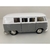 Miniatura Kombi 1962 RMZ City 1/32 Metal e Fricção Branca/Cinza.