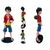 Boneco Estatua Monkey D. Luffy One Piece Colecionável Série Desenho Estatueta 23 cm de Resina - loja online