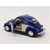 Miniatura Fusca 1967 Kinsmart 1/32 Metal e Fricção Azul/Branco - MundoMIXCIF