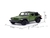 Miniatura Jeep Wrangler Conversivel Rubicon 2dr RMZ 1:38 Metal e Fricção Verde Militar na internet