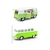 Miniatura Kombi 1962 RMZ 1/32 Metal e Fricção Branca/Verde Claro - MundoMIXCIF