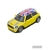 Miniatura Mini Cooper S Bandeira Metal e Fricção 12,5 cm de Comprimento Amarelo - comprar online