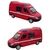 Miniatura Van Sprinter Mercedes Bombeiro Real 1:43 Metal e Fricção Vermelho - loja online