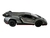 Miniatura Lamborghini Veneno Kinsmart 1/36 Metal e Fricção Cinza - comprar online