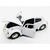 Miniatura Fusca 1967 RMZ 1/32 Metal e Fricção Branco Brilhante - MundoMIXCIF